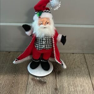 Annalee 9” Classy Santa Clause Red Holiday Decor Christmas Figurine 2014